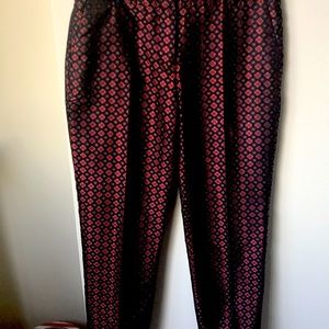 JCrew silk pants. Unique and beautiful